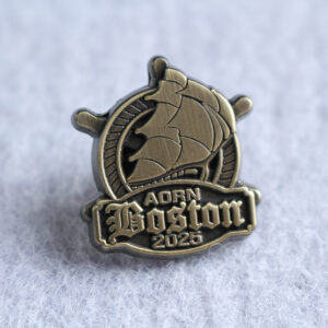 Aorn Boston 2025 Antique Brass no color pin