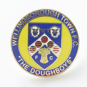 The Doughboys Wellingborough Town F.C. hard enamel pin