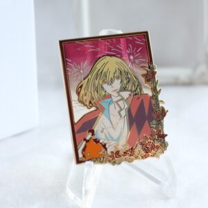 hard enamel with transparent and stained glass effect plus gradient colour done by uv printing